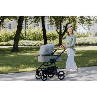 Naturkind- Kinderwagen- LUX Evo- Farbe Kornblume- (Babykorb+Sportwagen)