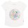Kite- Kurzarm-Shirt- weiß mit Blumen-Uhr-Print- Gr. 98-158