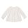 PWO- Baby-Langarm-Bluse mit Rüschenärmeln- weiß- Gr. 62-104