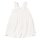 PWO- Ärmelloses Baby-Kleid- weiß- mit Rüschen- Gr. 86-104