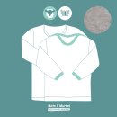 Lilano- Langarm-Shirt/Unterhemd- WS- geringelt- Gr. 56-152