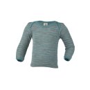 Engel- Baby-Langarm-Shirt/Unterhemd- WS- geringelt- Gr. 62-104