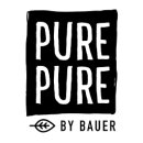 purepure by BAUER- Zipfelmütze aus Wollfleece- mit Blume- Gr.45-53